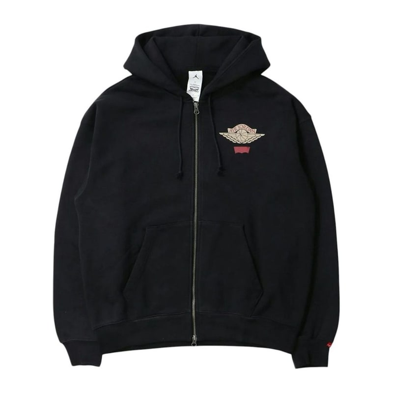 Nike Jordan x Levi's Full Zip Hoodie Black