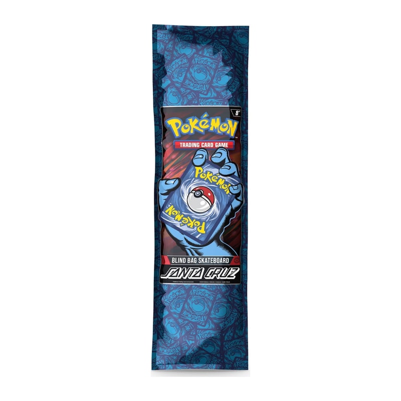 Pokémon TCG Blind Bag Skateboard Deck – Santa Cruz