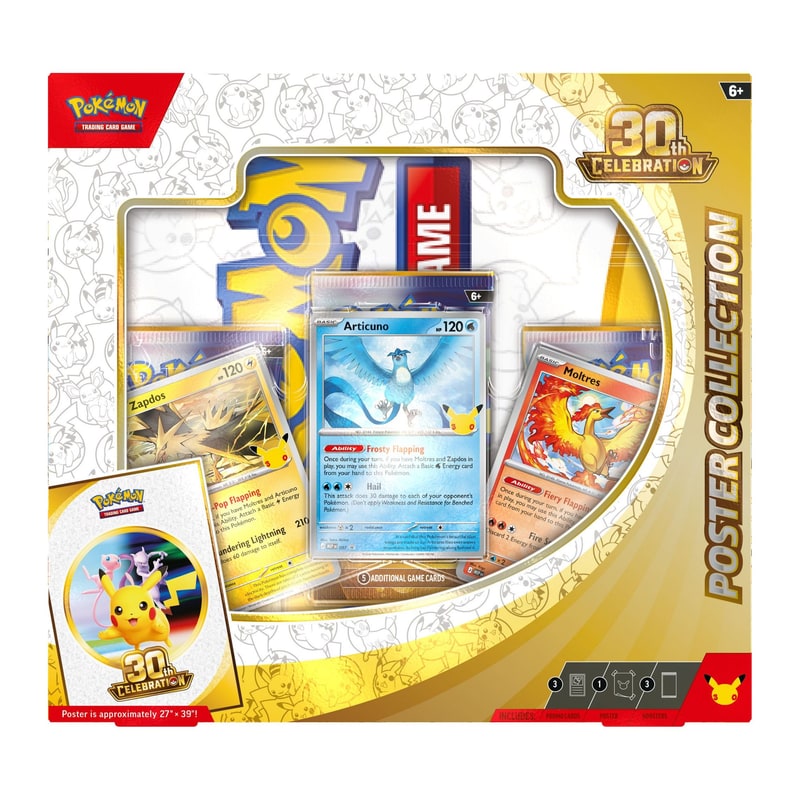Pokémon TCG: 30th Celebration Poster Collection