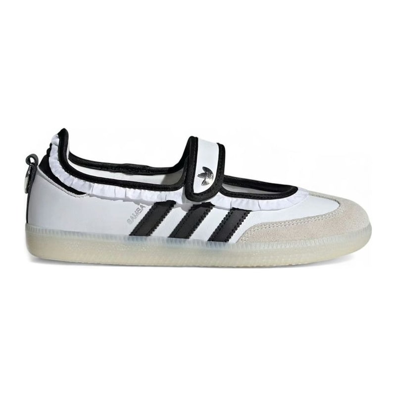 adidas Samba Jane Ruffle Pack White Black (Women's)