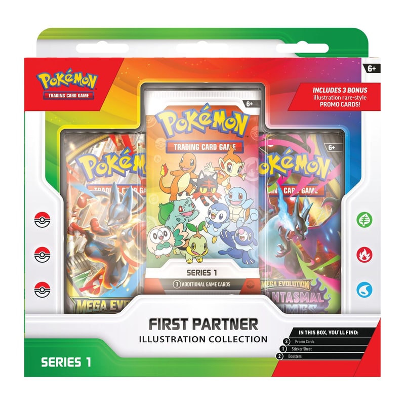Pokémon TCG: First Partner Illustration Collection—Series 1